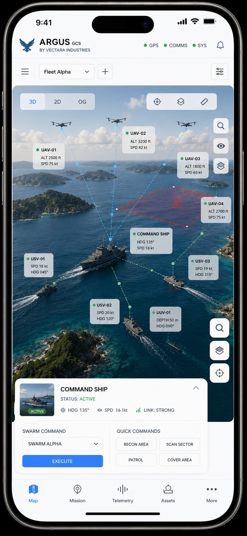 ARGUS mobile — the console in your hand